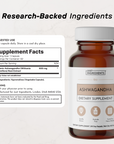 Ashwagandha Capsule - Nutrition Panel