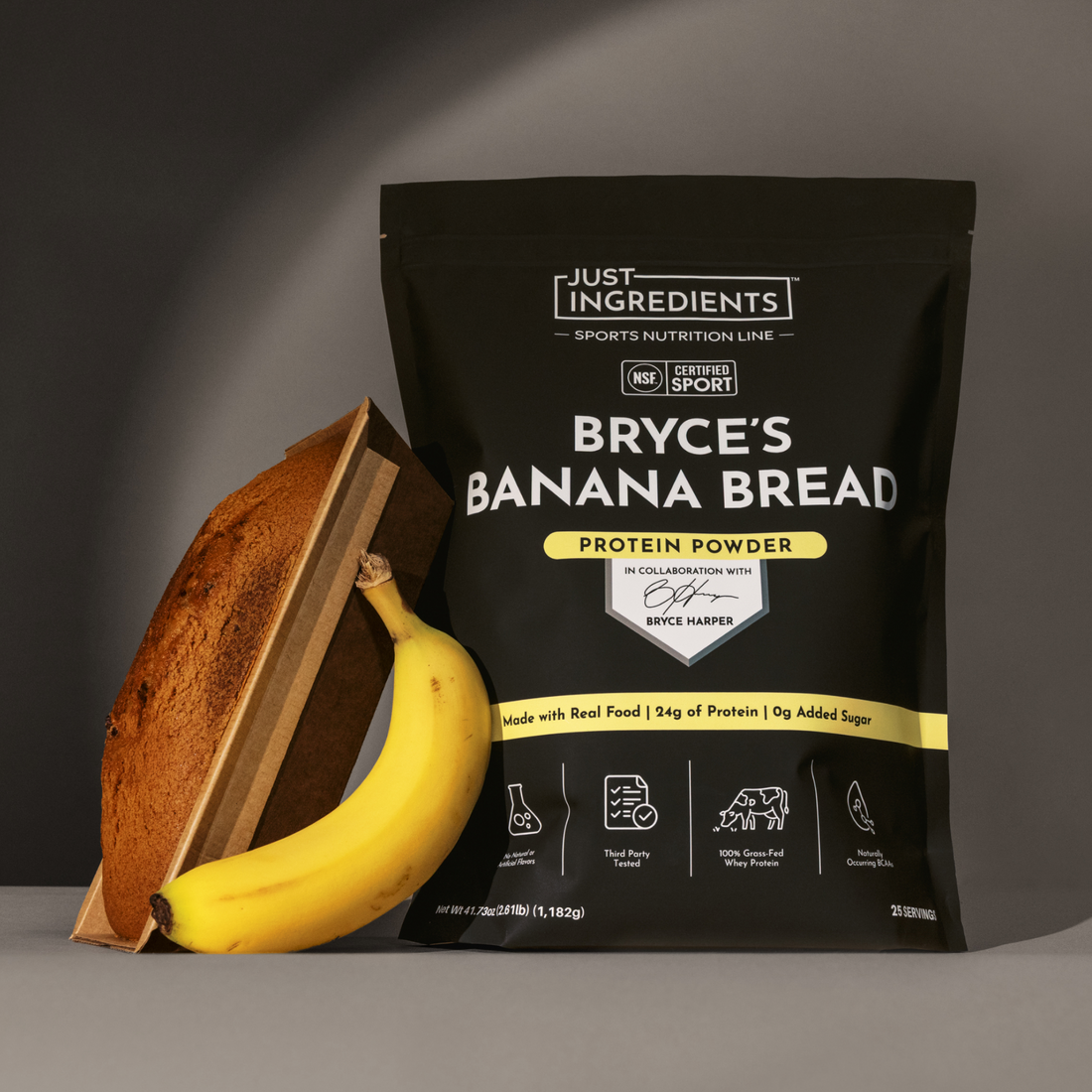 Bryce's Banana Bread Protein Powder - Lifestyle