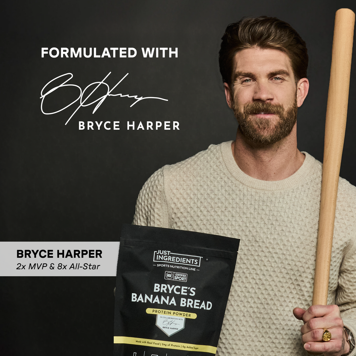 Bryce's Banana Bread Protein Powder - Partnership
