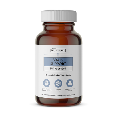 Brain Support Supplement - Product Mockup