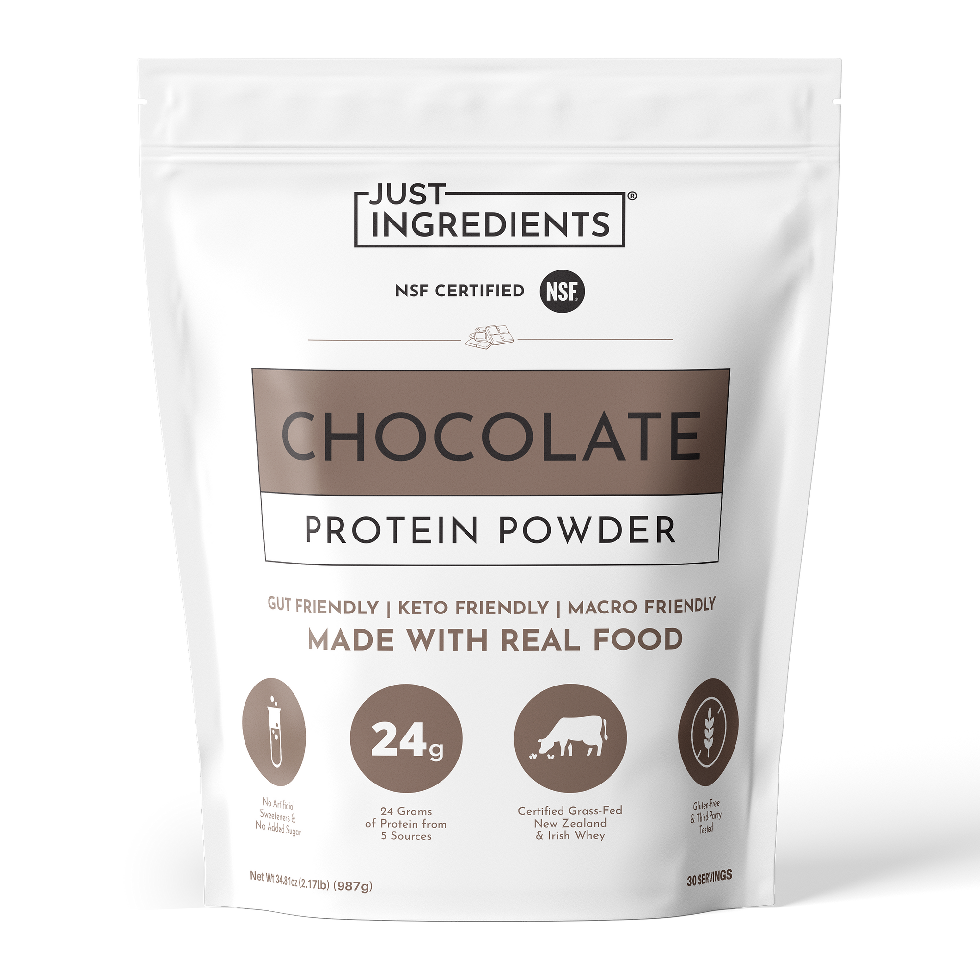 Chocolate Protein Powder - Product Mockup