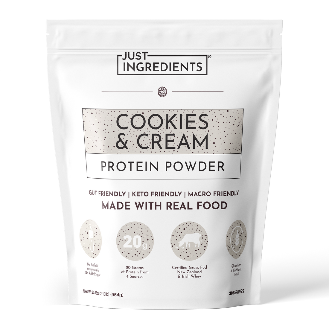 Cookies & Cream Protein Powder - Product Mockup