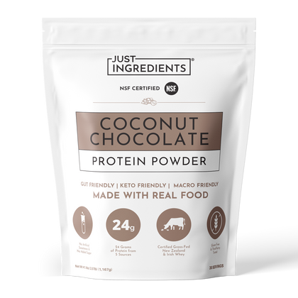 Coconut Chocolate Protein Powder - Product Mockup