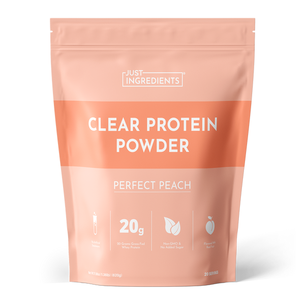 Perfect Peach Clear Protein - Product Mockup