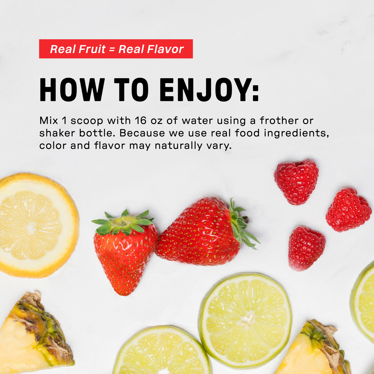 Perfect Peach Clear Protein - Directions