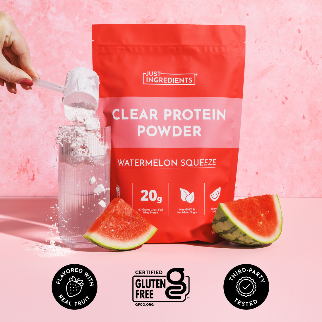 Watermelon Squeeze Clear Protein - Certifications