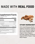 Chai Nighttime Relax - Nutrition Panel