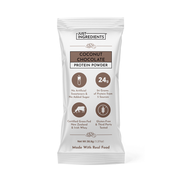 Coconut Chocolate Protein - Individual Stick - Product Mockup