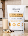 Creamy Peanut Butter Chocolate Protein Powder - Lifestyle