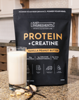 Vanilla Peanut Butter Protein + Creatine - Lifestyle