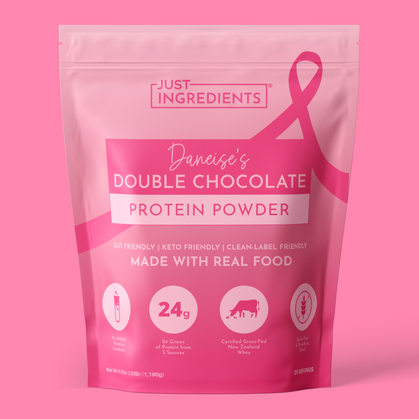 Daneise's Double Chocolate Protein Powder - Product Mockup