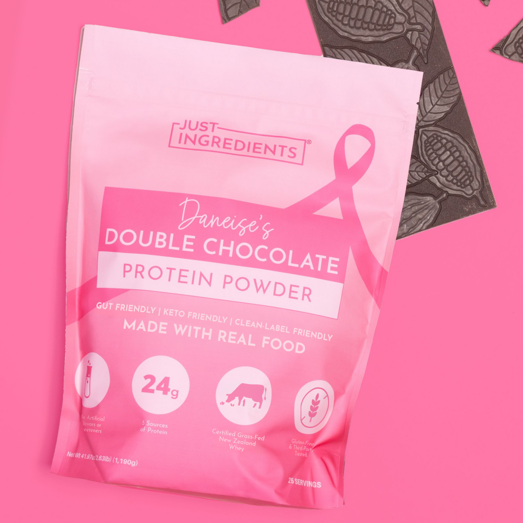 Daneise's Double Chocolate Protein Powder - Lifestyle