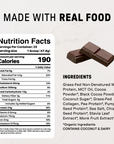 Daneise's Double Chocolate Protein Powder - Nutrition Panel
