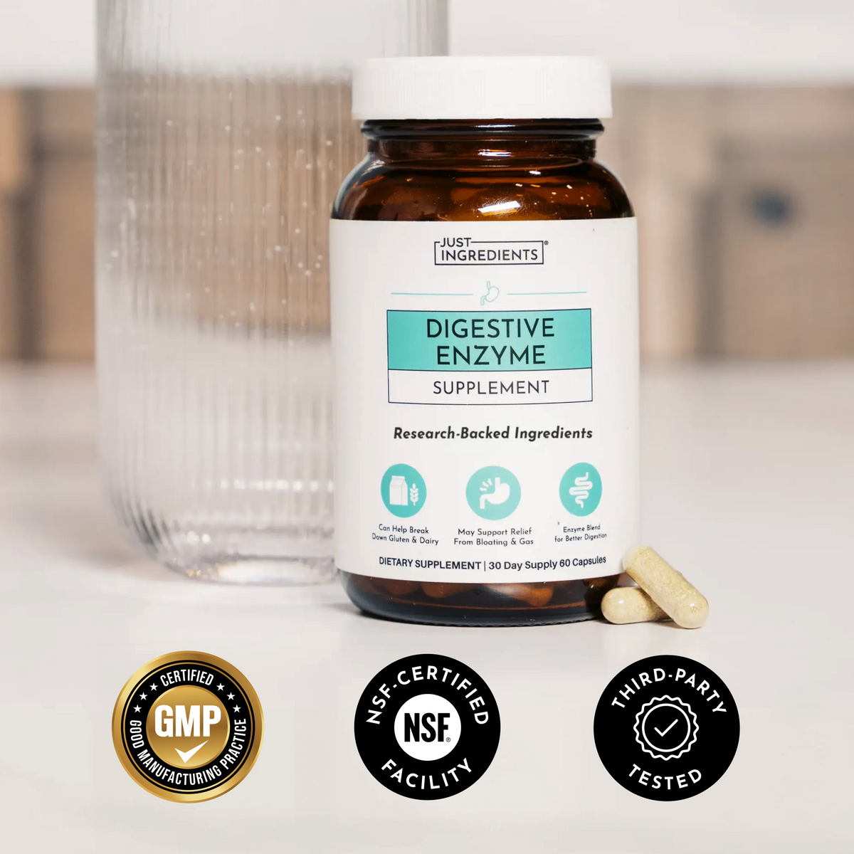 Digestive Enzyme - Cert