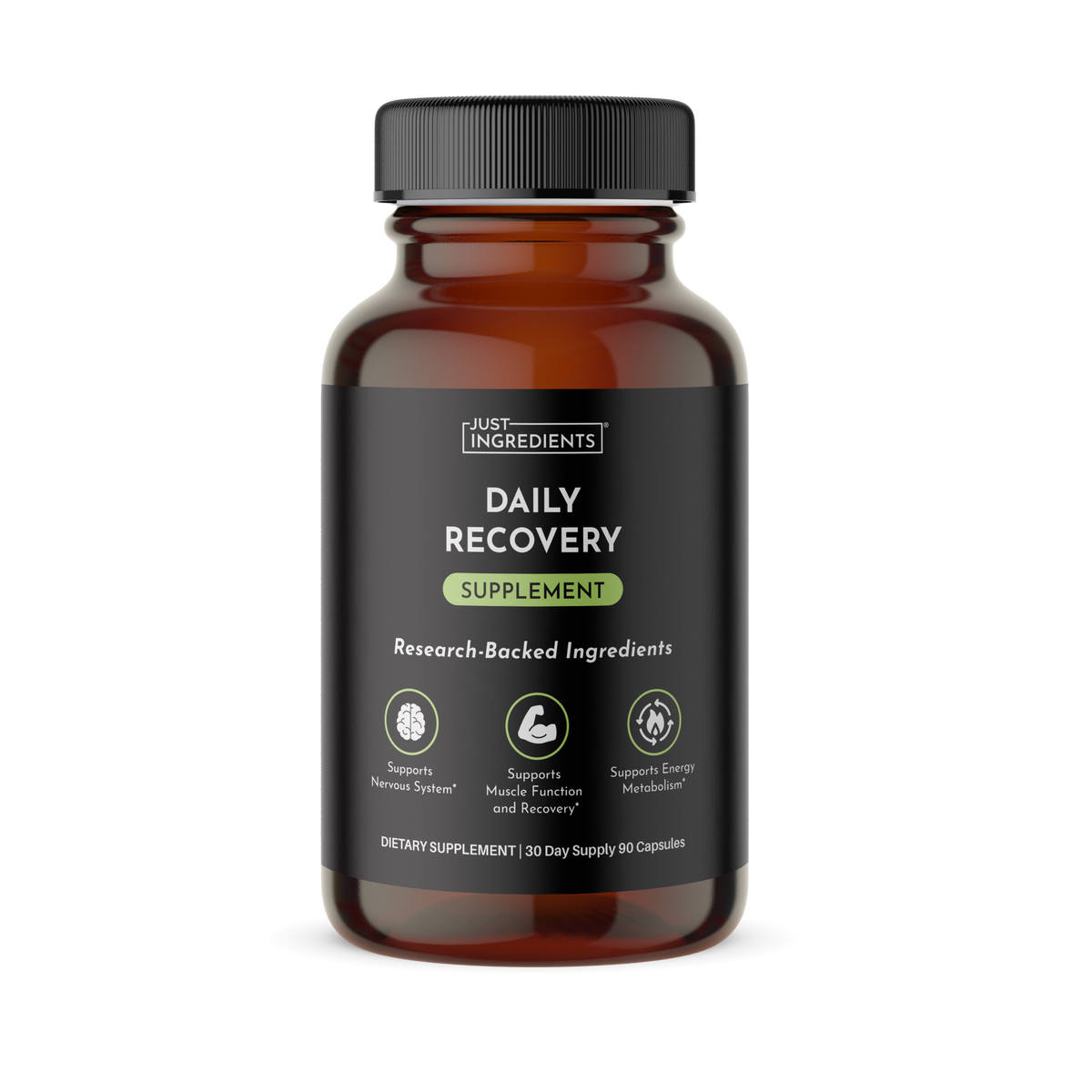 Daily Recovery Supplement - Product Mockup