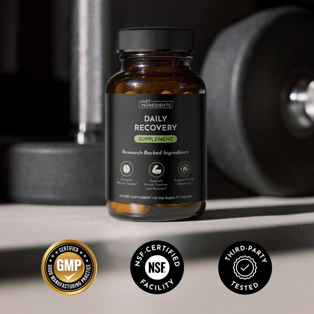Daily Recovery Supplement - Cert