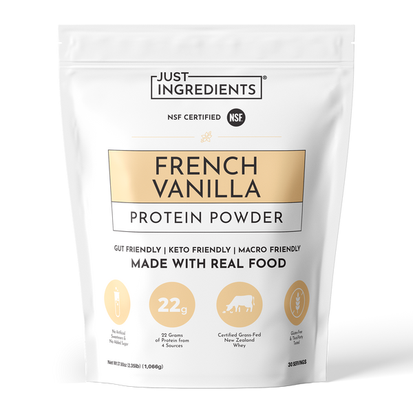 French Vanilla Protein Powder - Product Mockup