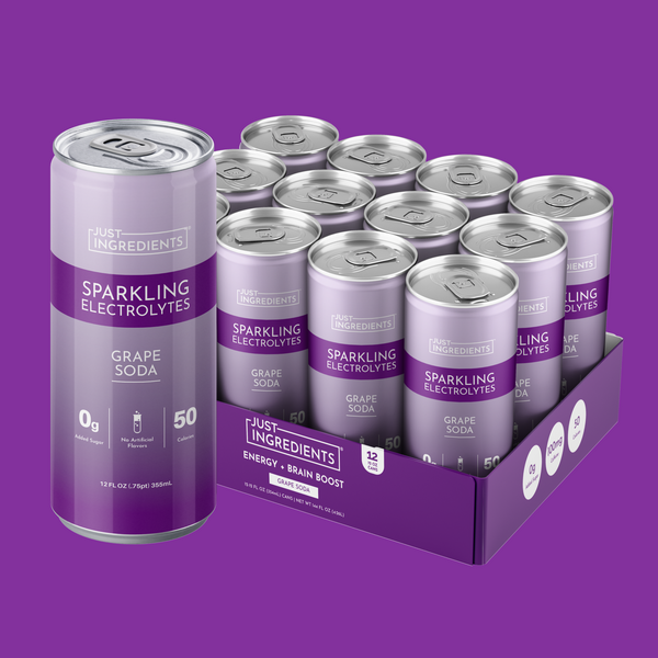 Grape Soda Sparkling Electrolytes - Product Mockup