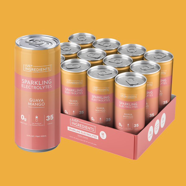 Guava Mango Sparkling Electrolytes (12 Pack) - Product Mockup