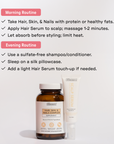 Hair, Skin, and Nails + Scalp Serum Bundle - Instructions