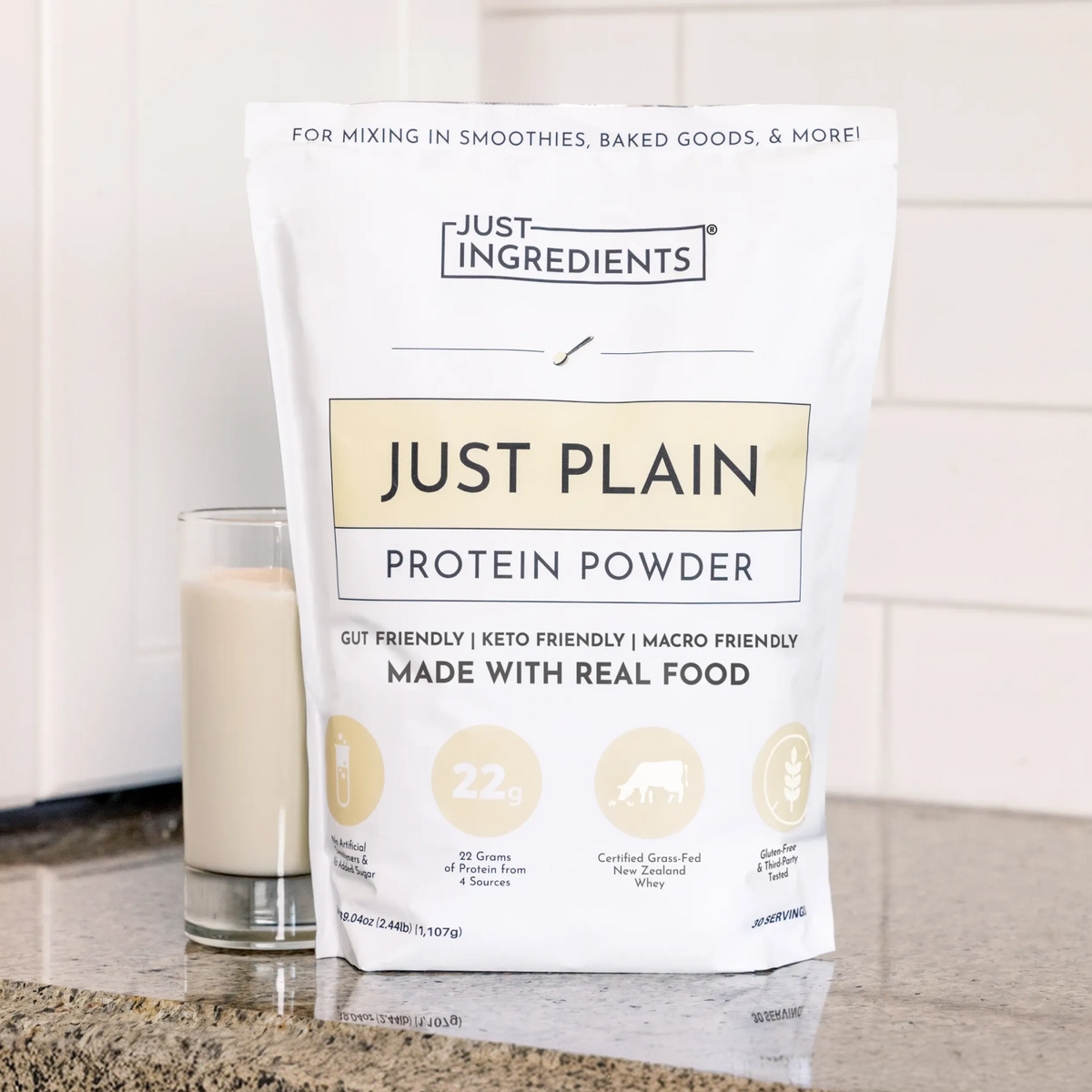 Just Plain Protein Powder - Lifestyle
