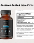 Joint Support Supplement - Nutrition Panel