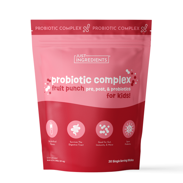 Fruit Punch Probiotic Complex for Kids - Product Mockup
