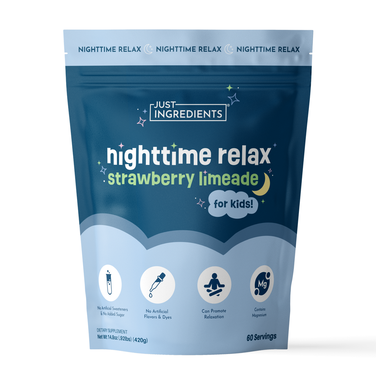 Strawberry Limeade Nighttime Relax (Kids) | Just Ingredients