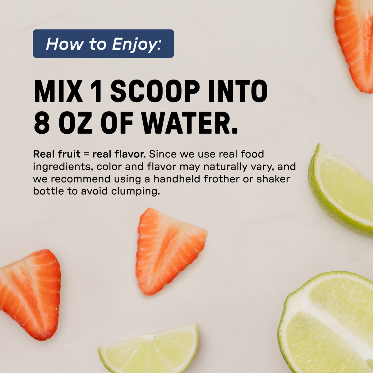 Strawberry Limeade Nighttime Relax (Kids) | Just Ingredients