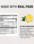 Lemon Chamomile Nighttime Relax - Nutrition Panel