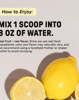 Lemon Chamomile Nighttime Relax - Directions