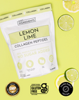 Lemon Lime Collagen Peptides - Cert