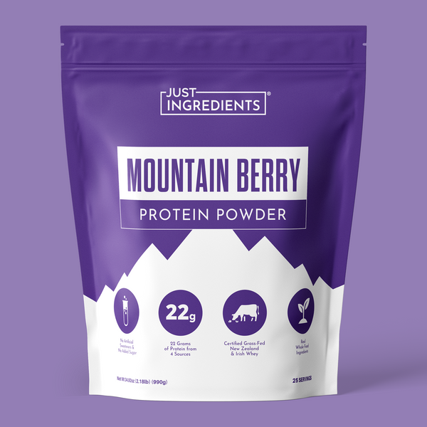Mountain Berry Protein Powder - Product Mockup