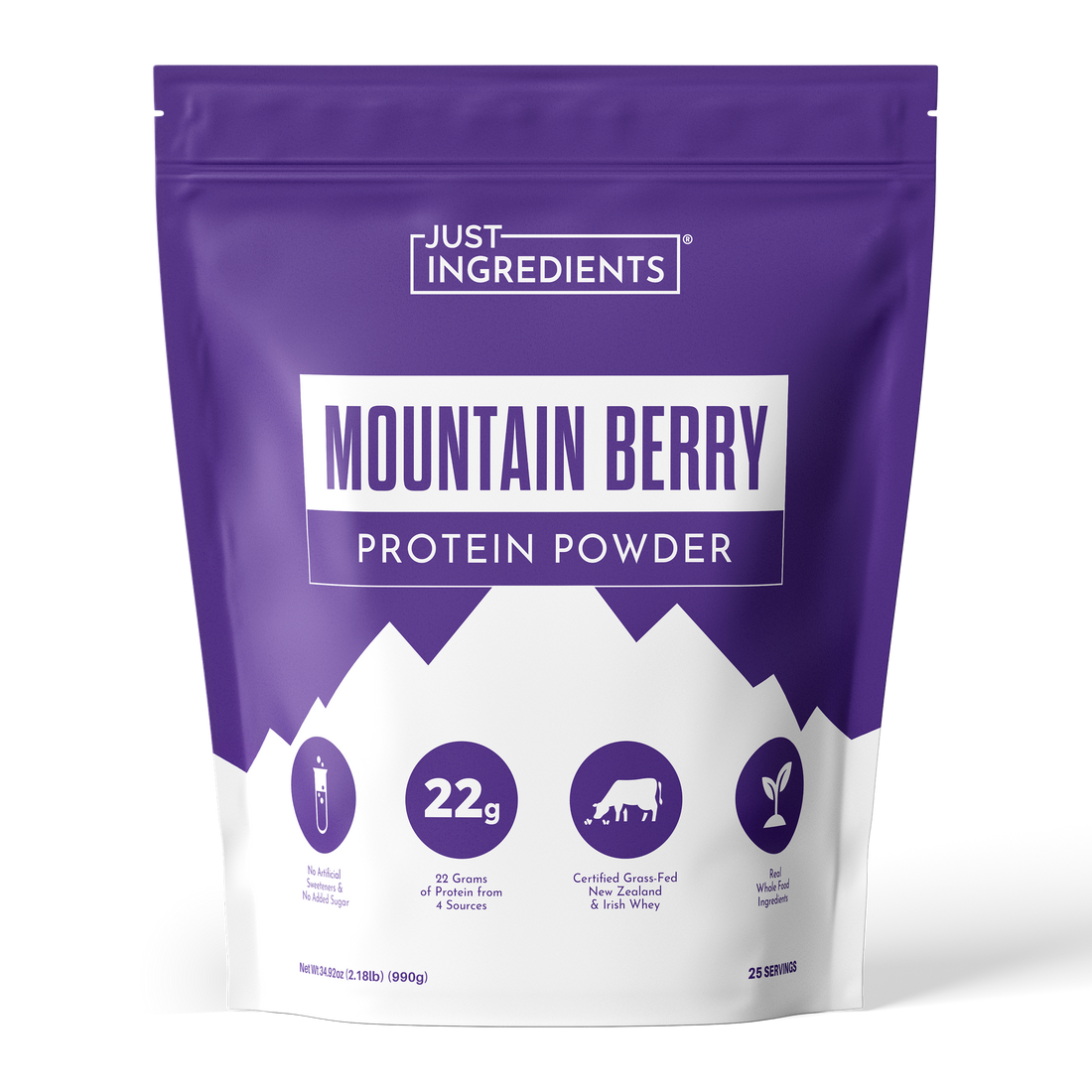 Mountain Berry Protein Powder - Product Mockup