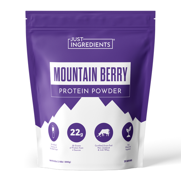 Mountain Berry Protein Powder - Product Mockup