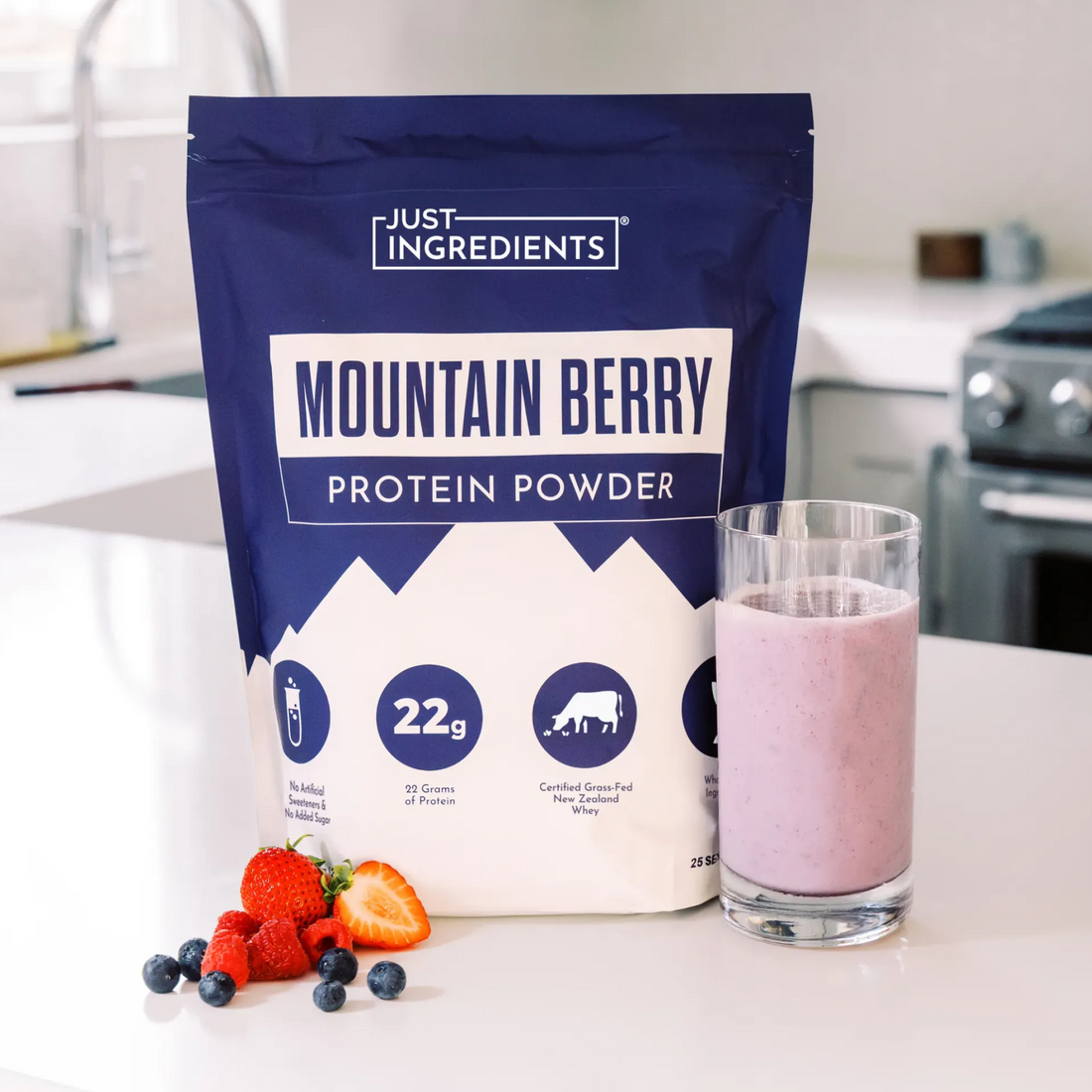 Mountain Berry Protein Powder - Lifestyle