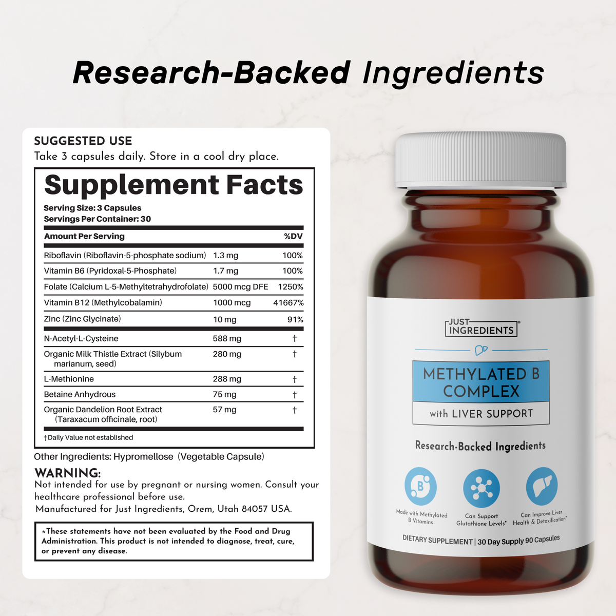 Methylated B Complex - Nutrition Panel