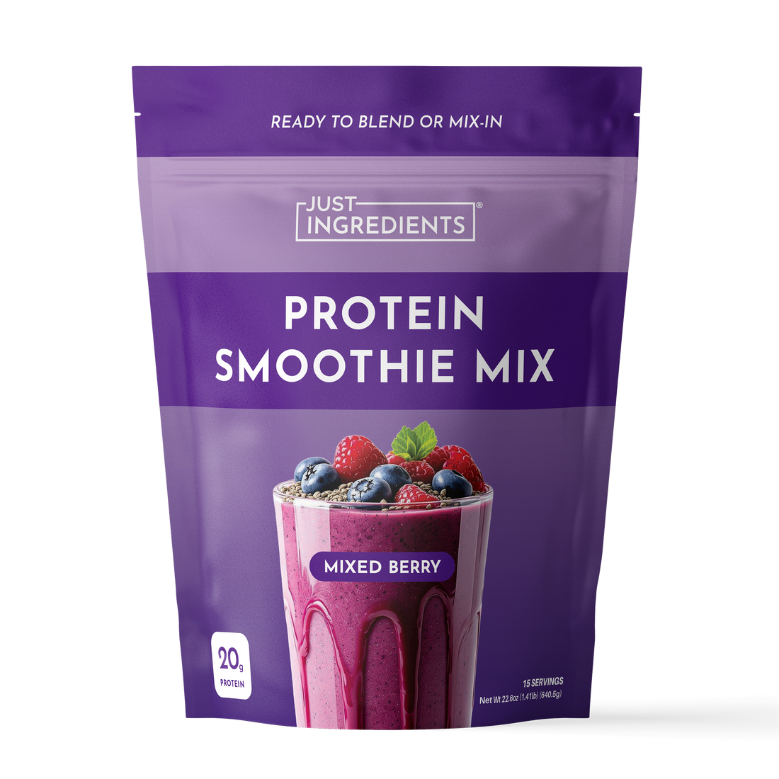 Mixed Berry Protein Smoothie Mix
