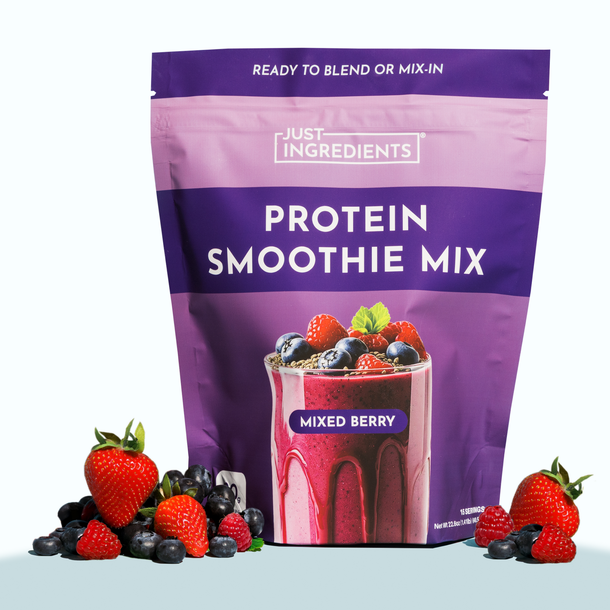 Mixed Berry Protein Smoothie Mix