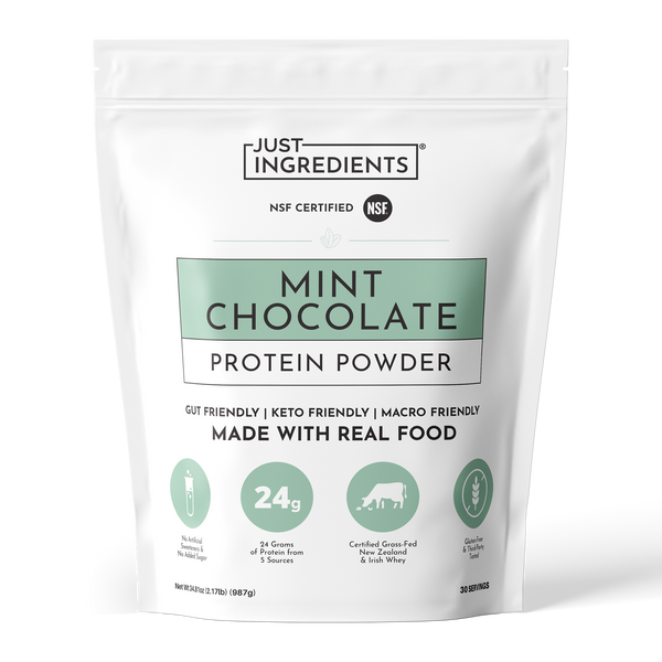 Mint Chocolate Protein Powder - Product Mockup