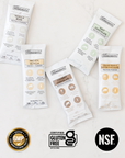 Mint Chocolate Protein Powder - Individual Stick - Certifications