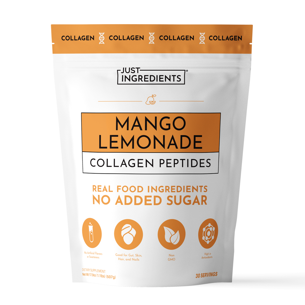 Mango Lemonade Collagen Peptides - Product Mockup