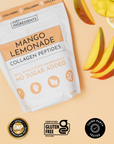 Mango Lemonade Collagen Peptides - Cert