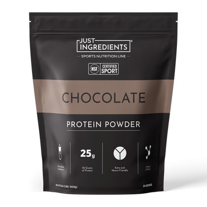 Chocolate Protein Powder NSF - Product Mockup