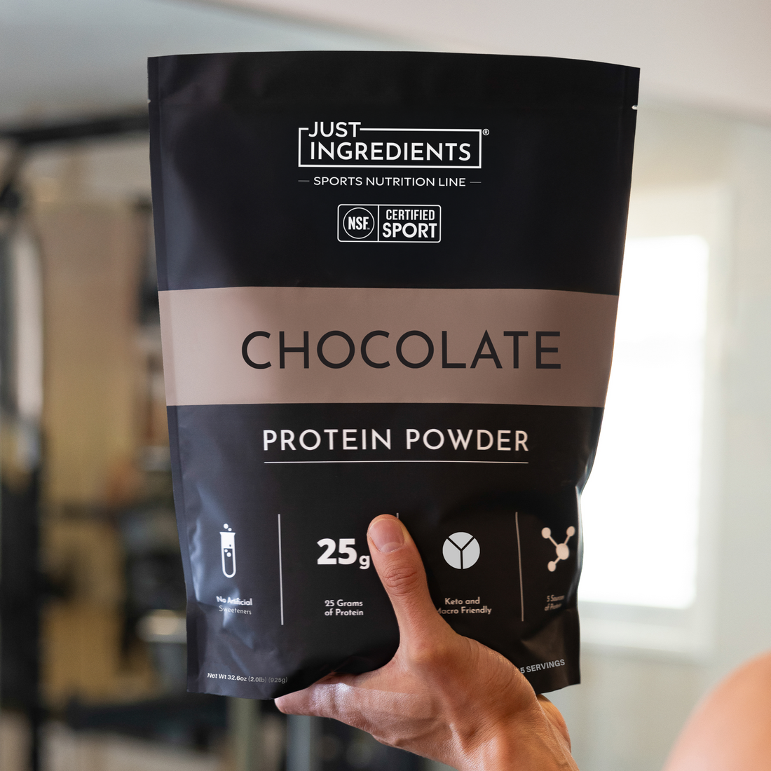 Chocolate Protein Powder NSF - Lifestyle