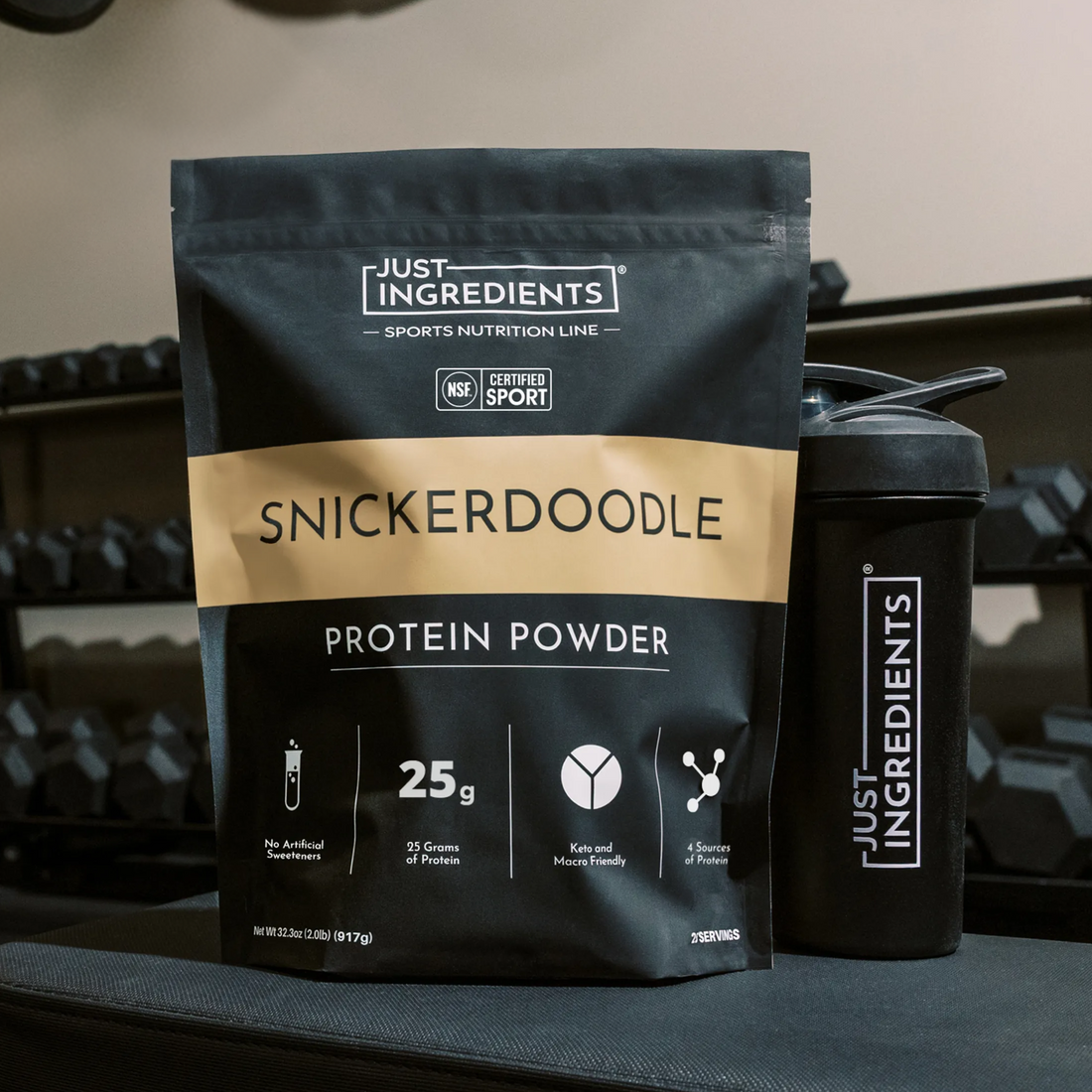 Snickerdoodle NSF Certified Protein Powder | Just Ingredients