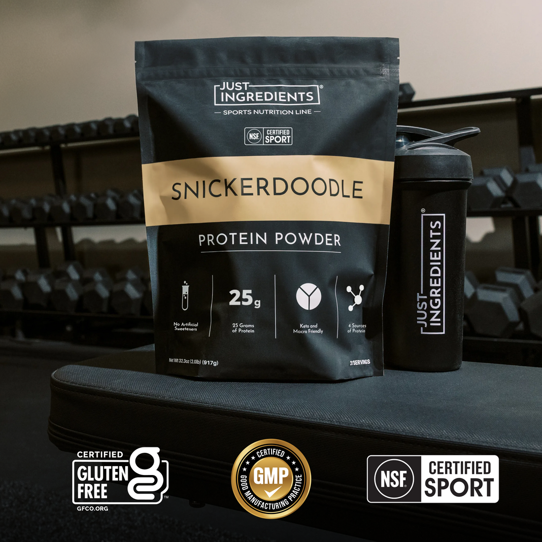 Snickerdoodle Protein Powder NSF - Certifications