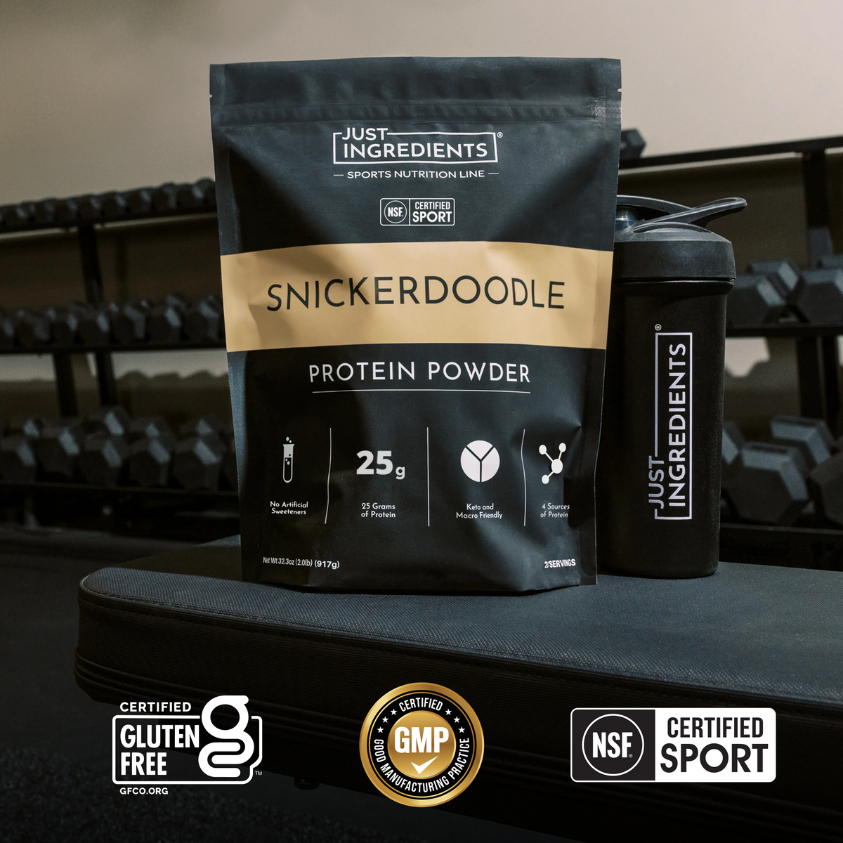 Snickerdoodle Protein Powder NSF - Certifications