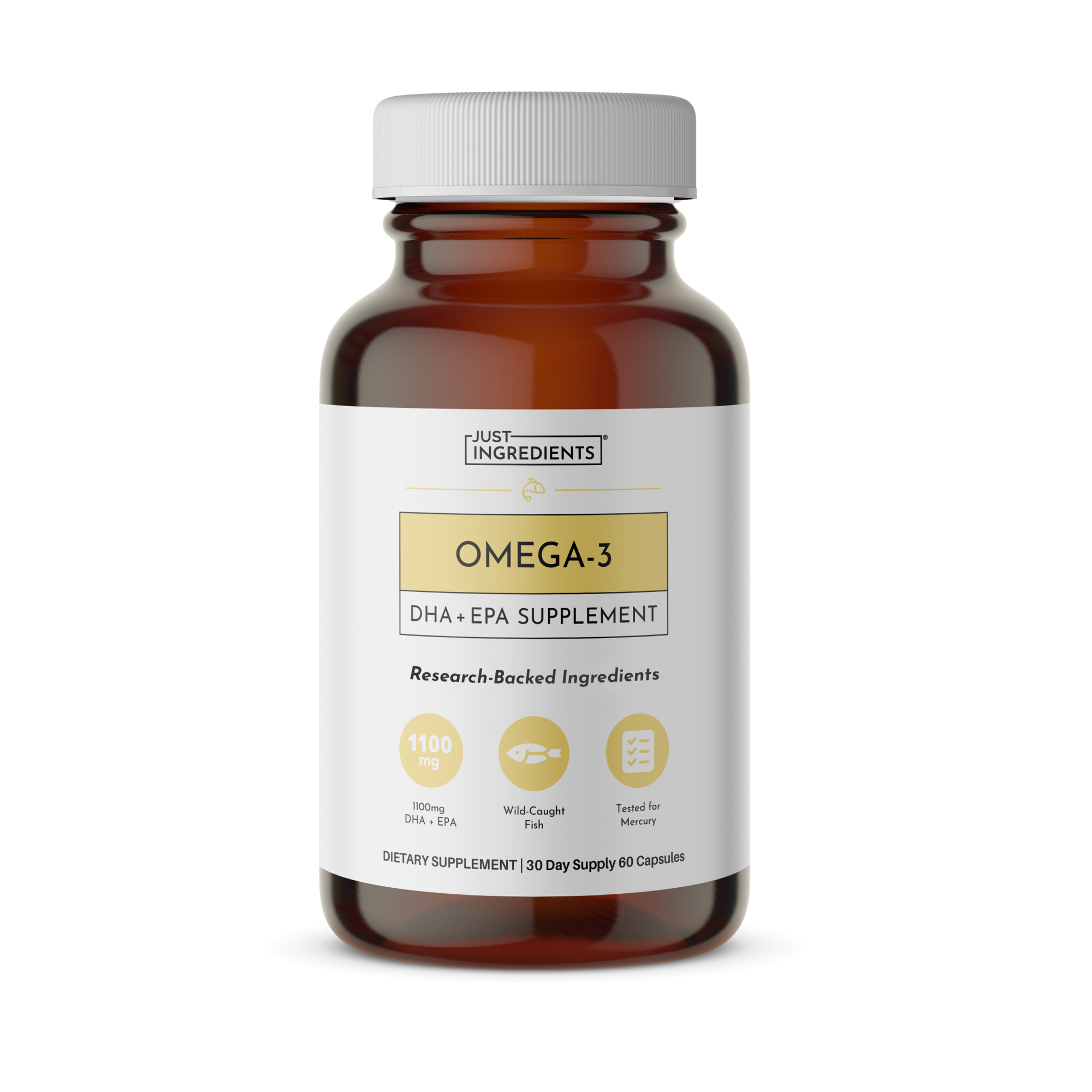 Omega-3 Fish Oil - Product Mockup