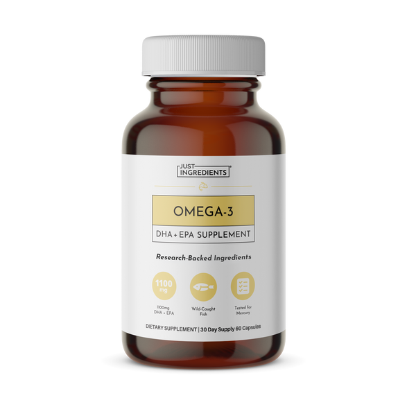 Omega-3 Fish Oil - Product Mockup